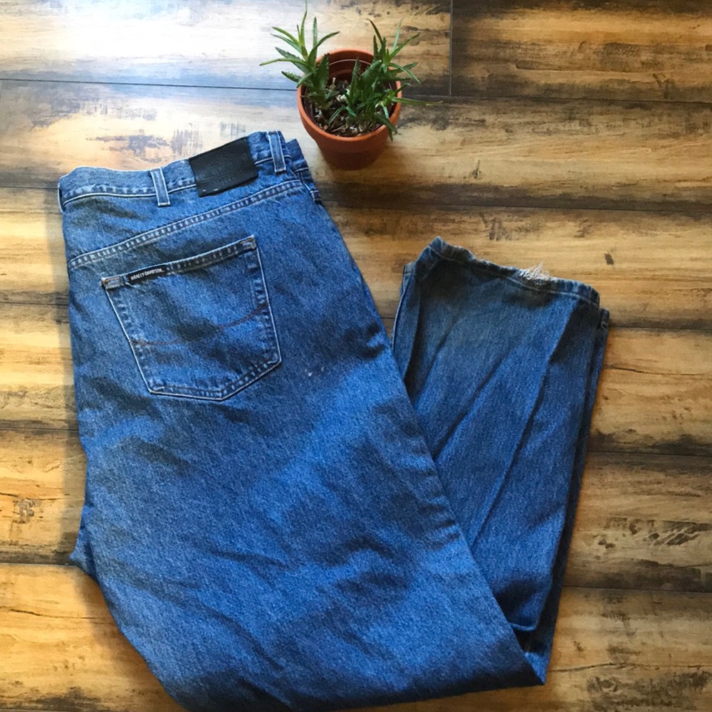 Harley Davidson denim pants size 46
